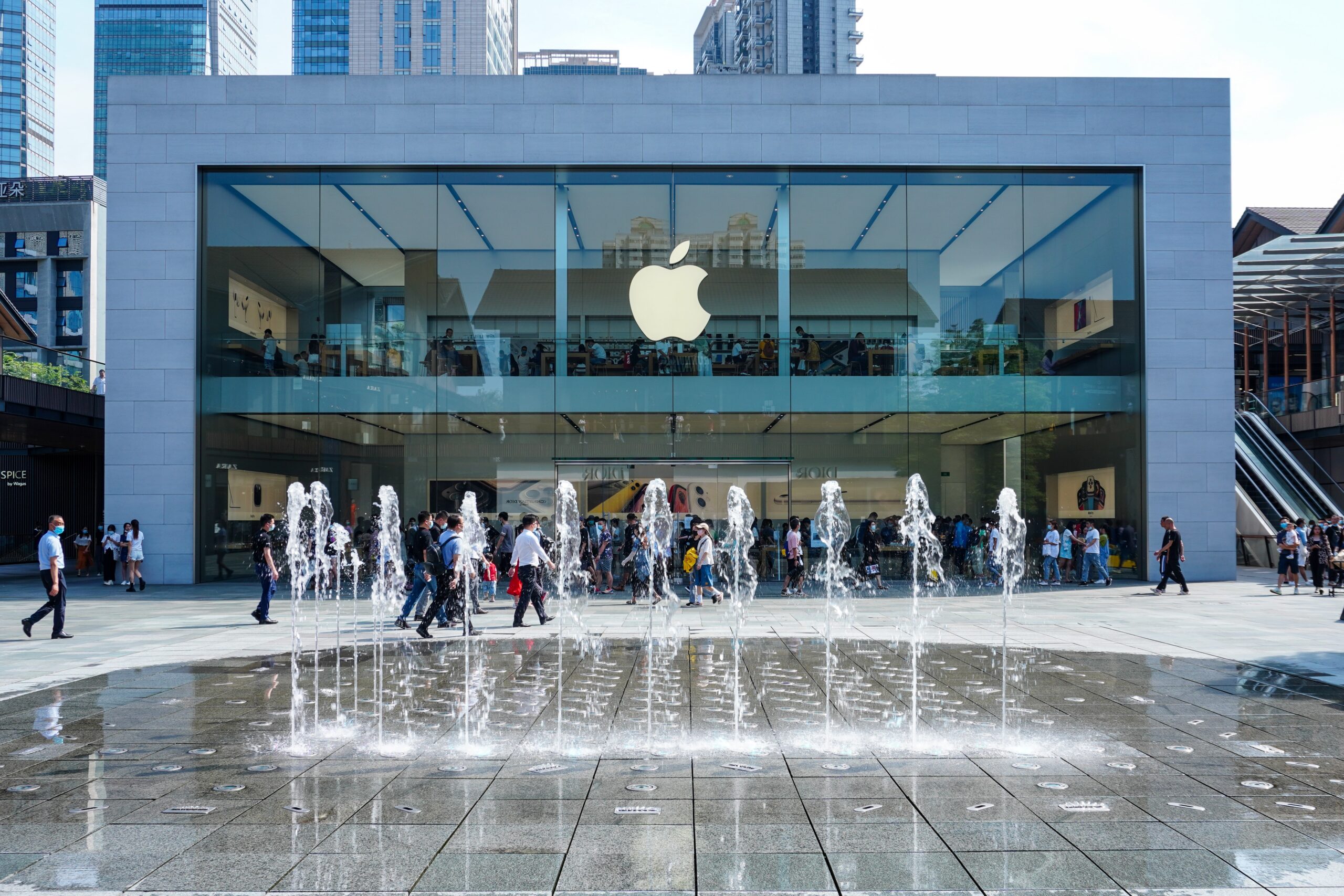 Apple store in the U.S.